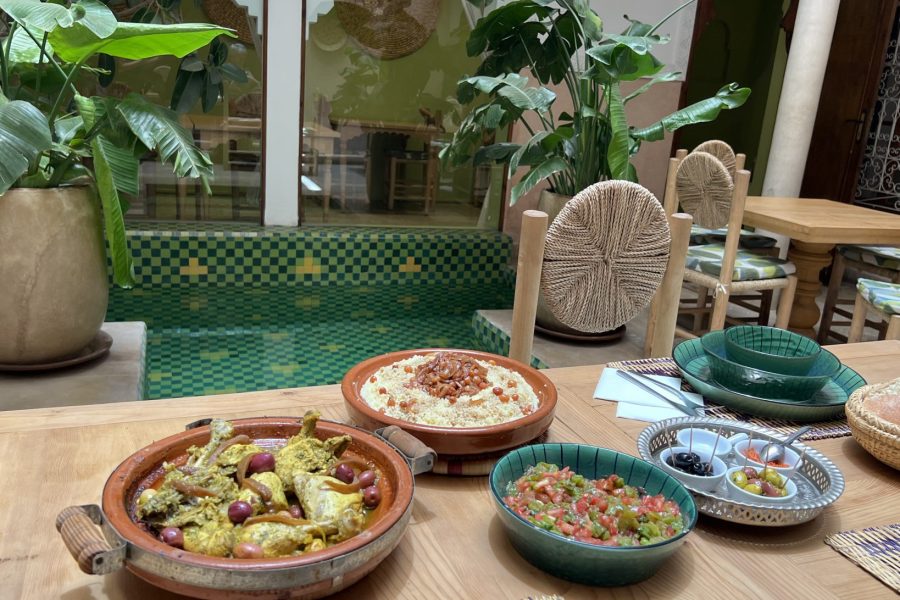 Cours de cuisine dans un riad