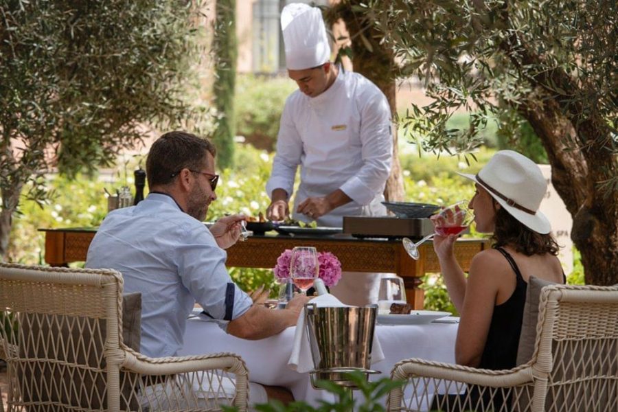 Dîner Romantique Garden – The Oberoi, Marrakech