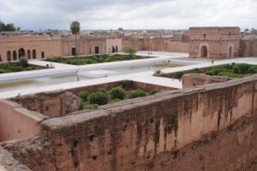 Visite du Palais Bahia, Palais Badii et de la Koutoubia