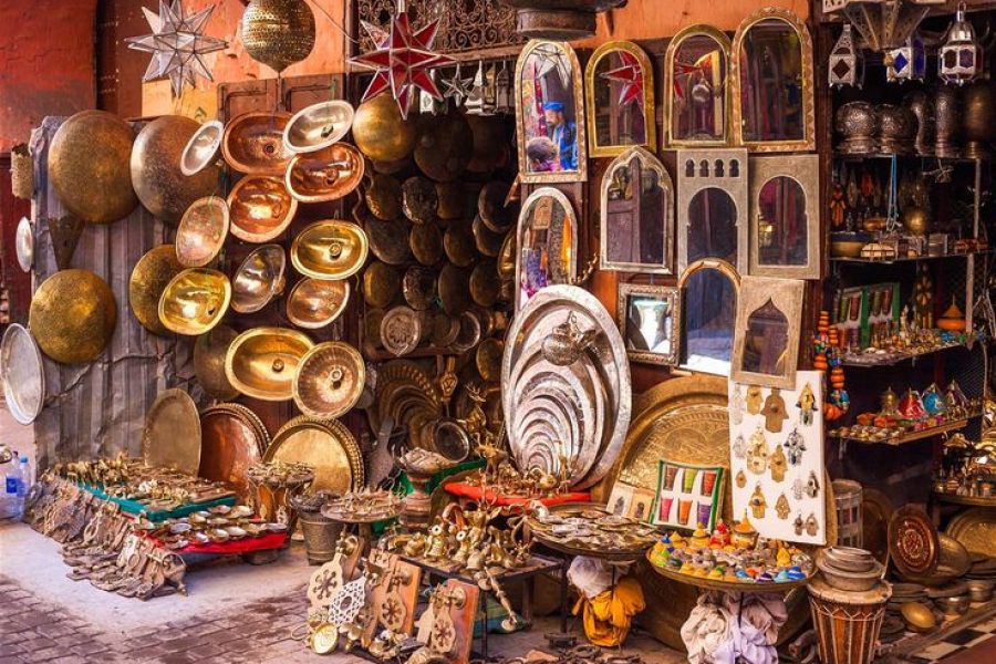 Visite des Souks et Jamaa El Fna