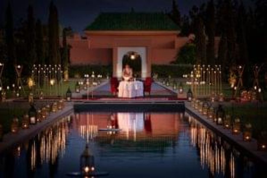 Dîner Romantique Grand Canal – The Oberoi, Marrakech
